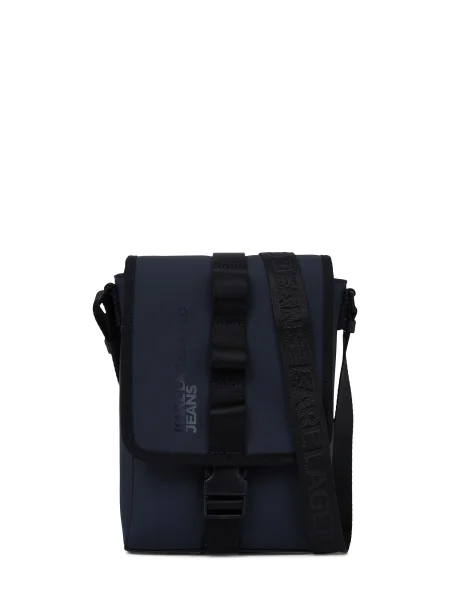 KARL LAGERFELD JEANS Torba za čez ramo temno modra siva