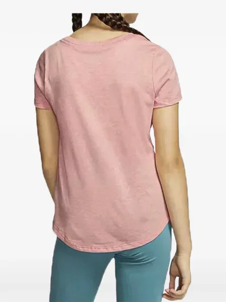 Dugo majica Nike s printom od flisa ružičasta