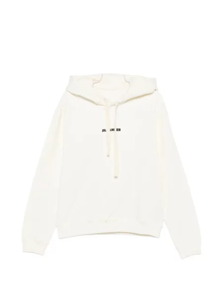 Hanorac cu glugă Jil Sander cu imagine