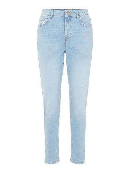 PIECES Jeans denim albastru