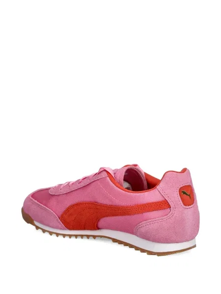 Sneakerși Puma cu dungi roz