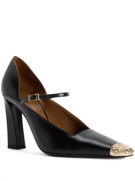 Pantofi cu toc Giuseppe Zanotti din piele negru