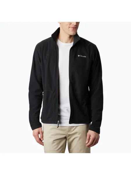 Hanorac din fleece Columbia din fleece negru