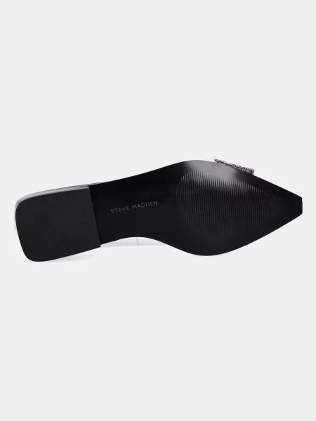 Балетки Steve Madden серебряные