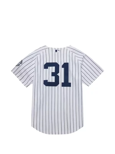 Cămașă Mitchell & Ness din jerseu alb
