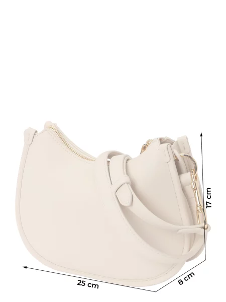 Crossbody torbica Love Moschino bela