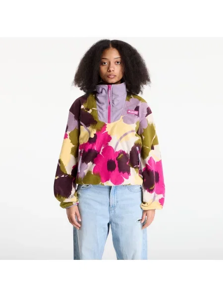 Bluza Columbia Sequoia Grove™ Half Zip Fleece With Print Fuchsia/ Ikatbloom M fuksja