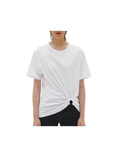 Dzianinowa koszulka Barbara Bui biała