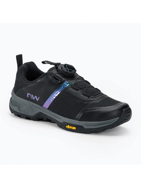 Încălțăminte de ciclism MTB pentru femei Northwave Crossland Plus black negru