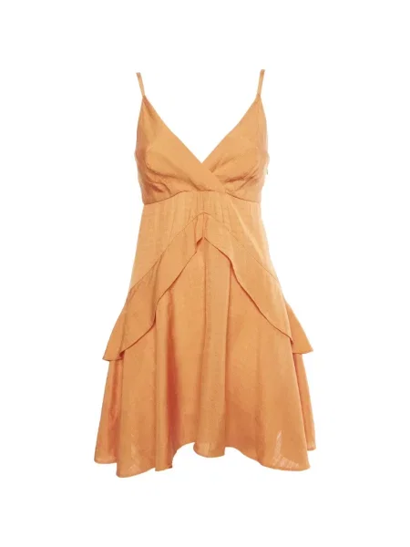 Rochie mini Sandro portocaliu