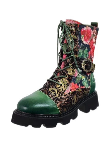 Pantofi Laura Vita verde