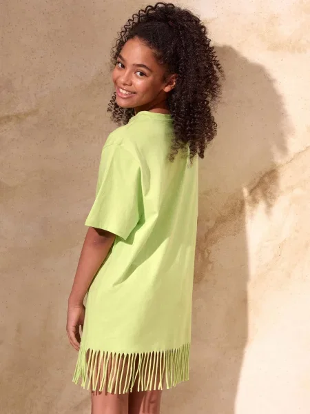 Lipsy Tricou Kaftan gențiană / verde / verde deschis / roz deschis albastru