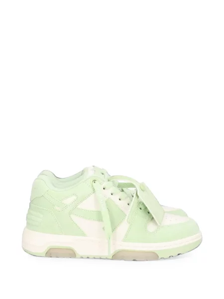 Sneakerși Off-white business alb
