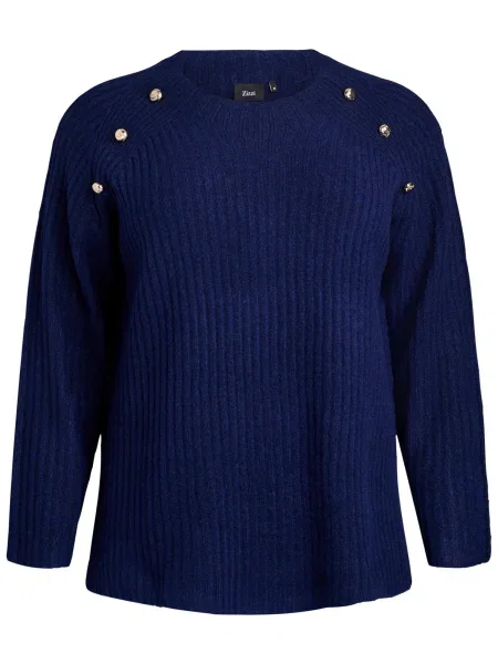 Palton Zizzi albastru