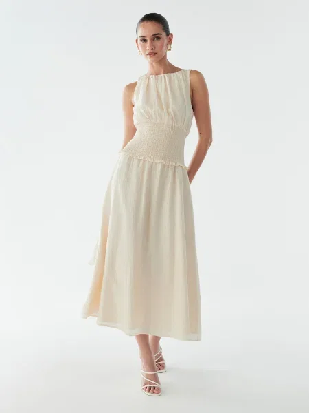 BWLDR Rochie Ellah crem