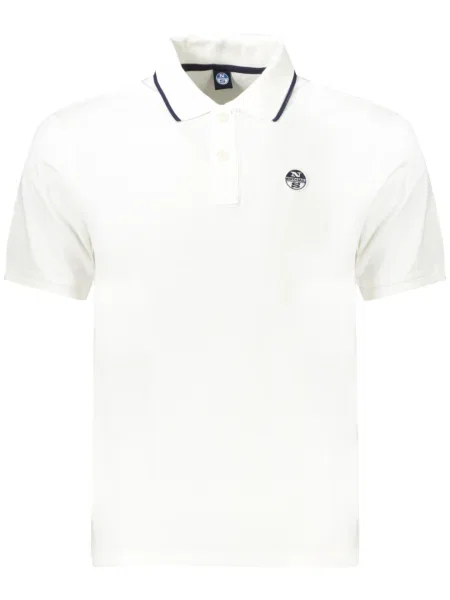 Polo majica North Sails s kratkimi rokavi bela