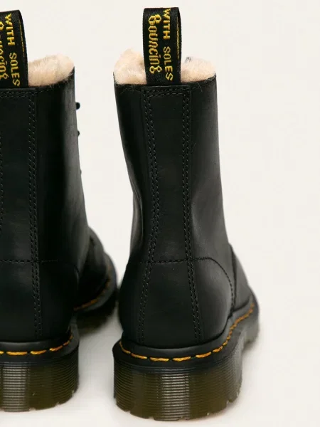 Dr. Martens Workery skórzane czarne