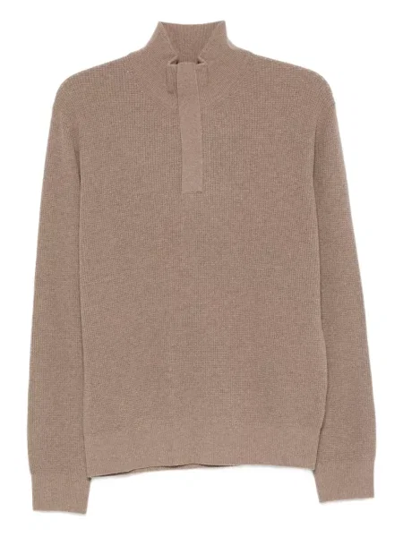 Svetr Canali s polovičními zipem