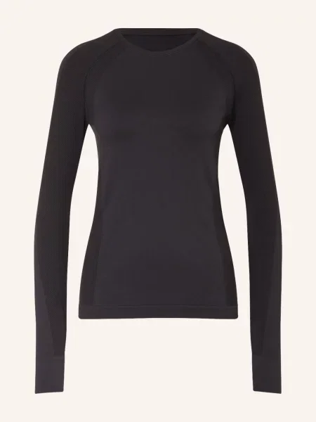 Sweaty Betty Koszulka Z Długim Rękawem Athlete schwarz czarna