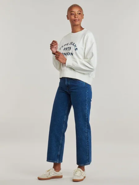 Geacă de blugi Pepe Jeans bej