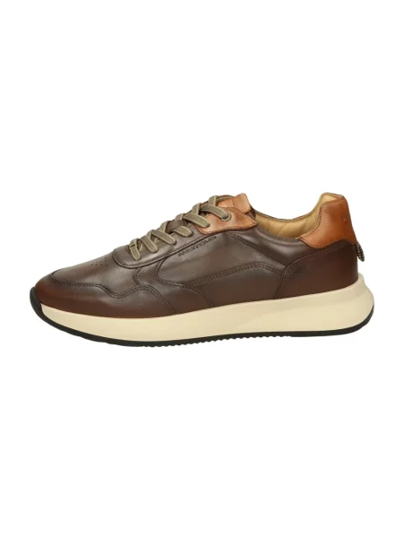 Sneakersy Ambitious skórzane brązowe