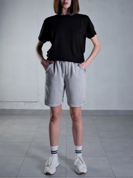 Without Шорти чінос сірий