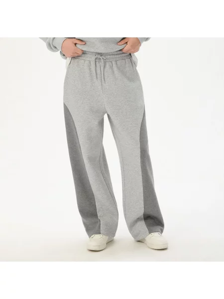 Cropp Брюки baggy light grey сірі