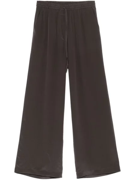 Pantaloni P.a.r.o.s.h. de mătase negru