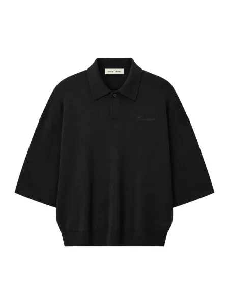 Dzianinowa koszulka Fear Of God czarna
