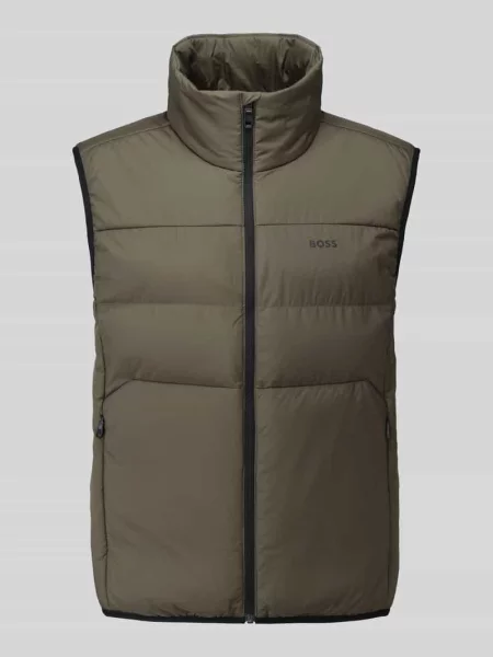BOSS Green bezrękawnik OW_Urbanex Puffer V zielona