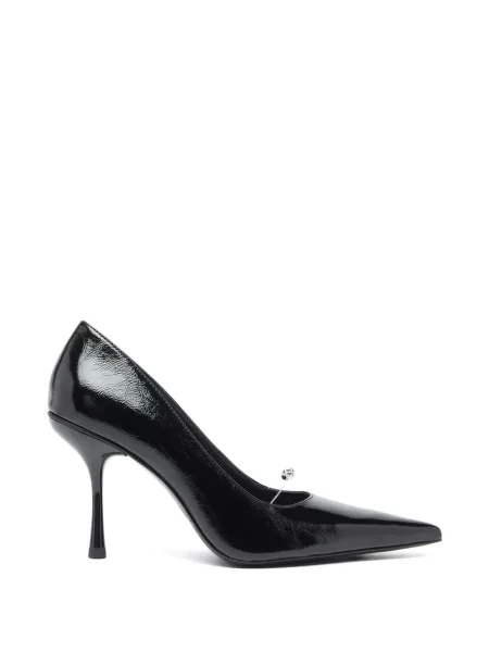 Pantofi cu toc Diesel din piele negru