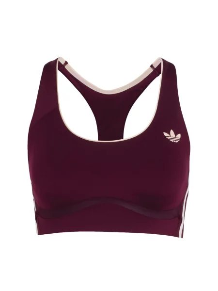 ADIDAS ORIGINALS Sportski grudnjak bordo bijela