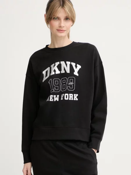 DKNY μπλούζα Γυναικεία μαύρο