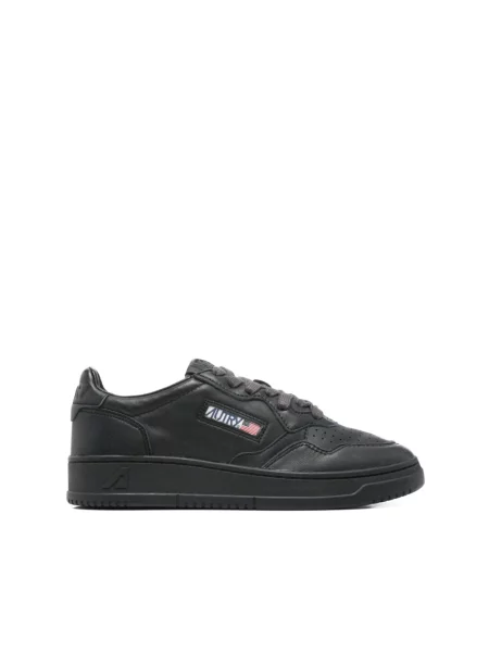 Sneakersy Autry skórzane czarne