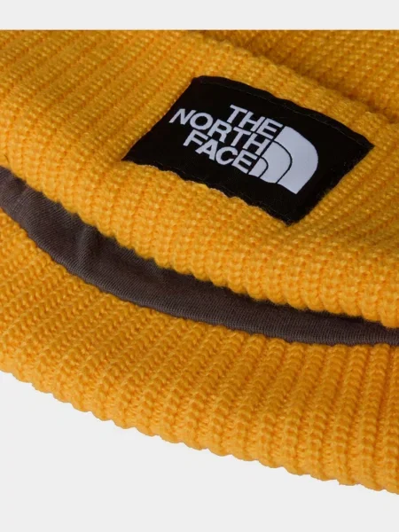 Шапка The North Face золотая