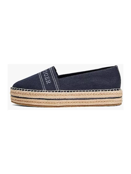 Espadryle Tommy Hilfiger granatowe