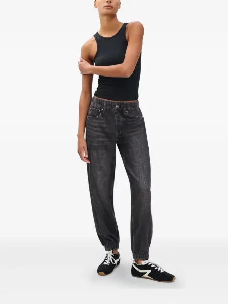 Pantaloni de jogging Rag & Bone negru