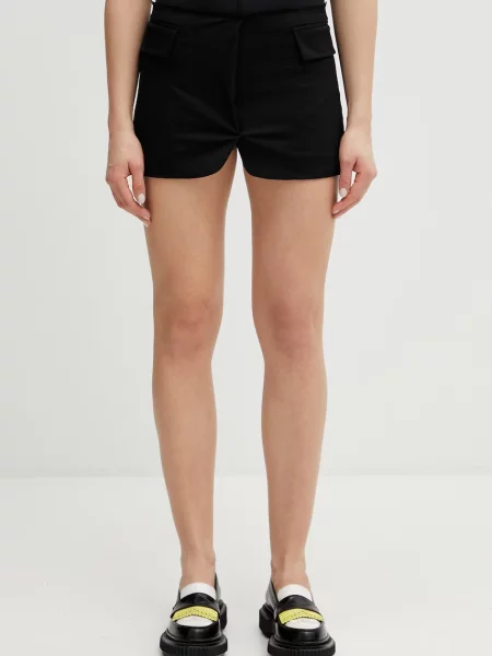 VETEMENTS fustă cu lână Deconstructed