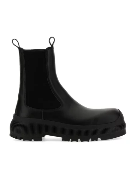 Botki Jil Sander czarne
