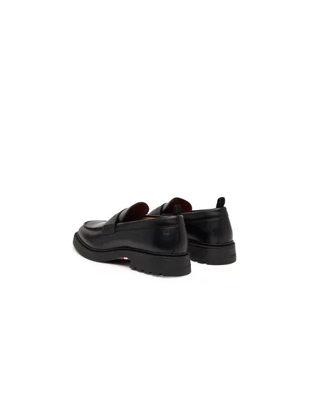 Tommy Hilfiger Loaferek Corporate Casual fekete