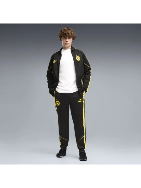PUMA spodnie Borussia Dortmund KING Anthem Akcesoria S czarny