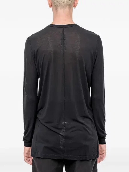 Lung tricou Rick Owens negru