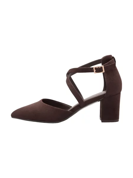 Friends Like These Pumps ciocolatiu