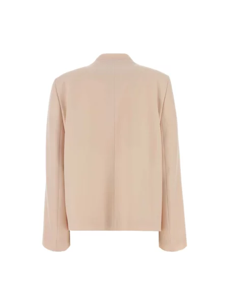 Bluzka Jil Sander wełniana różowa