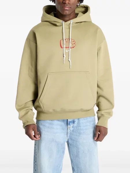 Top sport Nike din fleece plisat fără mâneci alb