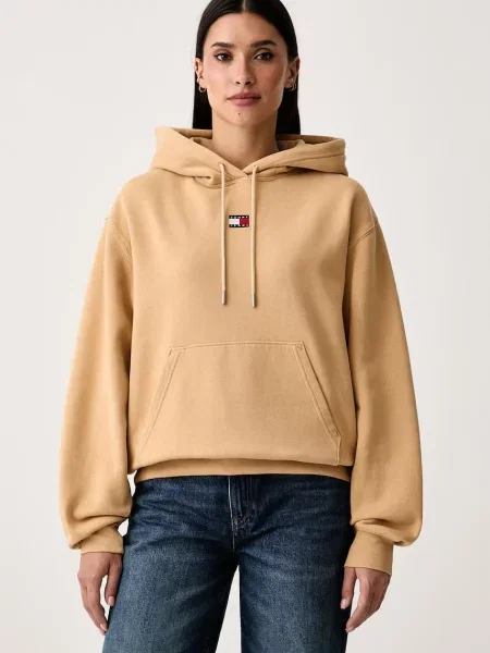 Tommy Jeans Hanorac | Relaxed fit bej