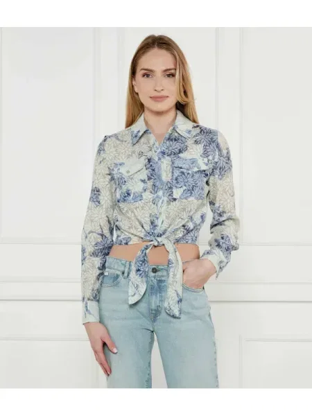 GUESS Ing ADELAIDE | Cropped Fit kék