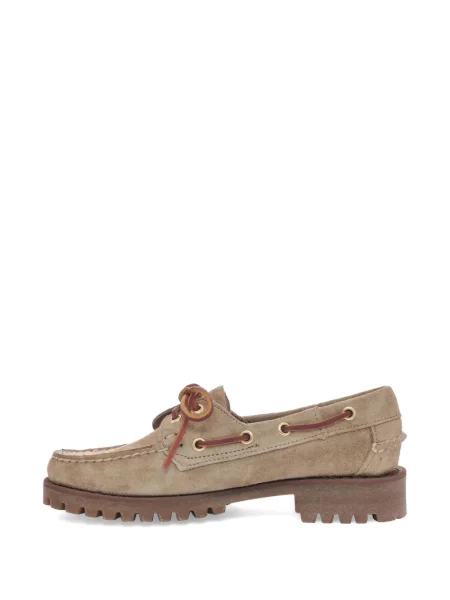 Pantofi Sebago cu șireturi din piele de căprioară