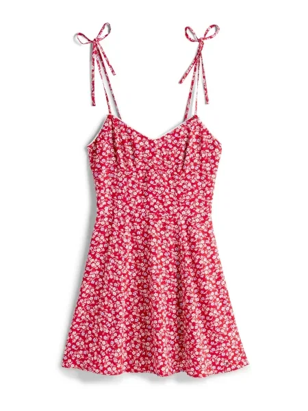 Tommy Jeans Rochie de vară roșu alb