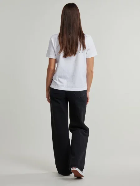 Klasična majica Calvin Klein Jeans bijela